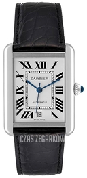 Cartier Tank Solo Srebrny/Skóra W5200027