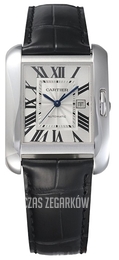 Cartier Tank Anglaise Srebrny/Skóra W5310031