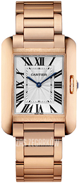 Cartier Tank Anglaise Srebrny/18 karatowe różowe złoto W5310041