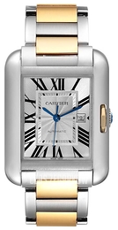 Cartier Tank Anglaise Srebrny/18 karatowe żółte złoto W5310047