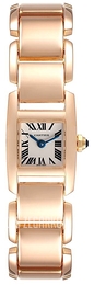 Cartier Tankissime Srebrny/18 karatowe różowe złoto W650018H