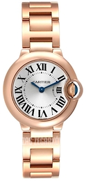 Cartier Ballon Bleu Srebrny/18 karatowe różowe złoto Ø28.6 mm W69002Z2