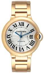 Cartier Ballon Bleu Srebrny/18 karatowe żółte złoto Ø36.6 mm W69003Z2