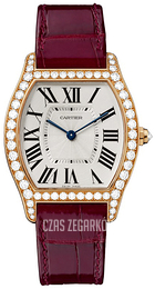 Cartier Tortue Srebrny/Skóra WA501008