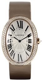 Cartier Baignoire Srebrny/Satyna Ø44 mm WB520005