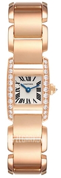 Cartier Tankissime Srebrny/18 karatowe różowe złoto WE70058H