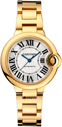 Cartier Ballon Bleu De Cartier Srebrny/18 karatowe żółte złoto Ø33 mm WGBB0045