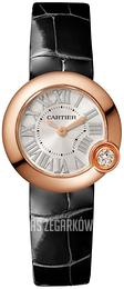 Cartier Ballon Blanc De Cartier Srebrny/Skóra Ø26 mm WGBL0002
