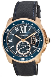 Cartier Calibre de Cartier Niebieski/Guma Ø42 mm WGCA0009