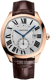 Cartier Drive De Cartier Srebrny/Skóra WGNM0016