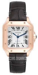 Cartier Santos De Cartier Biały/Skóra WGSA0012