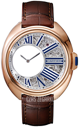 Cartier Cle De Cartier Szkieletowa tarczy/Skóra Ø41 mm WHCL0002