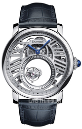 Cartier Rotonde De Cartier Szkieletowa tarczy/Skóra Ø45 mm WHRO0039
