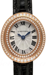 Cartier Hypnose Srebrny/Skóra Ø26.2 mm WJHY0003