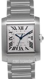 Cartier Tank Francaise Srebrny/Stal WSTA0067
