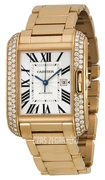 Cartier Tank Anglaise Srebrny/18 karatowe różowe złoto WT100003