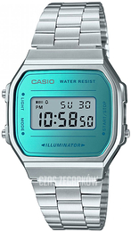 Casio Retro Ekran LCD/Stal A168WEM-2EF