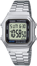 Casio Collection Stal 41.2x34 mm A178WEA-1AES