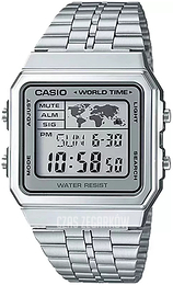 Casio Classic Ekran LCD/Stal 34x31 mm A500WA-7DF