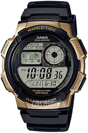 Casio Sport Ekran LCD/Żywica z tworzywa sztucznego Ø45 mm AE-1000W-1A3VCF