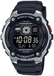 Casio Collection Ekran LCD/Żywica z tworzywa sztucznego Ø48 mm AE-2000W-1BVEF