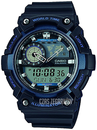 Casio Collection Ekran LCD/Żywica z tworzywa sztucznego Ø53.7 mm AEQ-200W-2AVEF