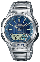 Casio Collection Niebieski/Stal Ø41 mm AQ-180WD-2AVES