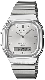Casio Vintage Srebrny/Stal Ø35.8 mm AQ-240E-7AEF