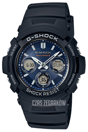 Casio G-shock Niebieski/Żywica z tworzywa sztucznego Ø46 mm AWG-M100SB-2AER