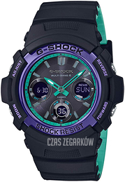 Casio G-Shock Czarny/Żywica z tworzywa sztucznego Ø46.4 mm AWG-M100SBL-1AER