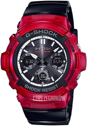 Casio Czarny/Żywica z tworzywa sztucznego Ø46.4 mm AWG-M100SRB-4AER