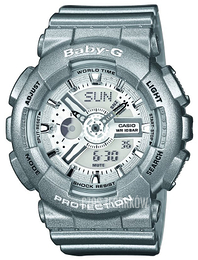 Casio Baby-G Ekran LCD/Żywica z tworzywa sztucznego Ø43.4 mm BA-110-8AER