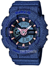 Casio Baby-G Ekran LCD/Żywica z tworzywa sztucznego Ø46.3 mm BA-110DE-2A1ER