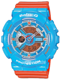 Casio Baby-G Wielokolorowy/Żywica z tworzywa sztucznego Ø43.4 mm BA-110NC-2AER