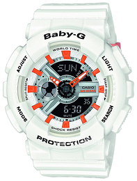 Casio Baby-G Ekran LCD/Żywica z tworzywa sztucznego Ø45 mm BA-110PP-7A2ER