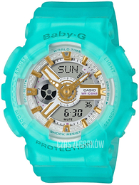 Casio Baby-G Srebrny/Żywica z tworzywa sztucznego Ø43.4 mm BA-110SC-2AER