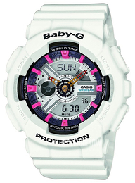 Casio Baby-G Ekran LCD/Żywica z tworzywa sztucznego Ø43 mm BA-110SN-7AER