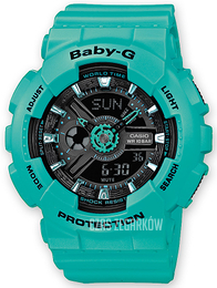 Casio Baby-G Ekran LCD/Żywica z tworzywa sztucznego Ø43 mm BA-111-3AER