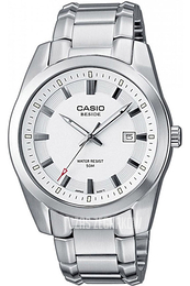 Casio Collection Biały/Stal Ø37.3 mm BEM-111D-7AVEF
