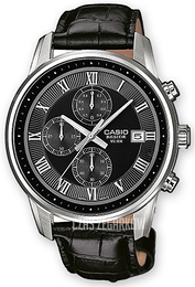 Casio Collection Czarny/Skóra Ø42 mm BEM-511L-1AVEF