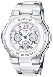 Casio Baby-G Biały/Żywica z tworzywa sztucznego Ø39.8 mm BGA-112C-7BER
