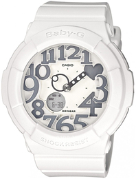 Casio Baby-G Biały/Żywica z tworzywa sztucznego Ø43.1 mm BGA-134-7BER