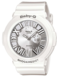 Casio Baby-G Srebrny/Żywica z tworzywa sztucznego Ø43 mm BGA-160-7B1ER