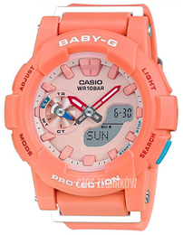 Casio Baby-G Różowy/Żywica z tworzywa sztucznego Ø44 mm BGA-185-4AER