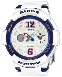 Casio Baby-G Biały/Żywica z tworzywa sztucznego Ø46 mm BGA-210-7B2ER