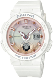 Casio Baby-G Różowy/Żywica z tworzywa sztucznego Ø42 mm BGA-250-7A2ER