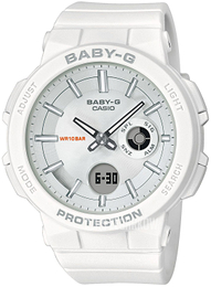 Casio Baby-G Biały/Żywica z tworzywa sztucznego Ø41 mm BGA-255-7AER