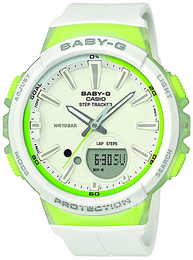 Casio Baby-G Biały/Żywica z tworzywa sztucznego Ø45.2 mm BGS-100-7A2ER
