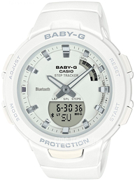 Casio Baby-G Biały/Żywica z tworzywa sztucznego Ø41 mm BSA-B100-7AER
