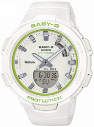 Casio Baby-G Biały/Żywica z tworzywa sztucznego Ø41 mm BSA-B100SC-7AER